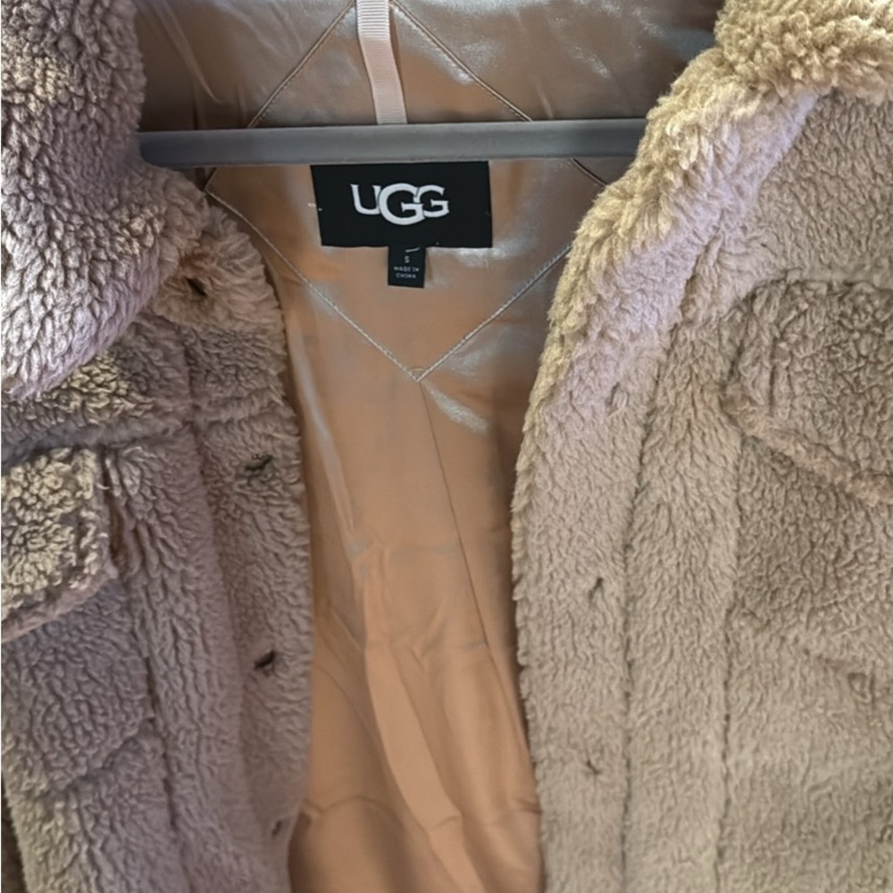 UGG Women's Beige Teddy Jacket